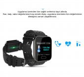 Tansiyon-Nabız Ölçer Bluetooth Akıllı Bileklik Saat (Adım Sayar-Oksimetre-Uyku-Takip Smart Watch ) - 5