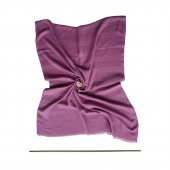 Hasır Desenli Pashmina Şal - Gül Kurusu - 1