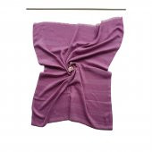 Hasır Desenli Pashmina Şal - Gül Kurusu - 3