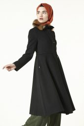 Armine Kaşe Kaban-Siyah 8KA739-01 - 1