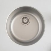 Teka Round Tezgah Altı Paslanmaz Çelik Evye Taşmasız Sifon Dahil - 1