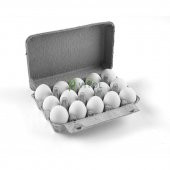 15 Lİ KARTON KAPAKLI YUMURTA VİYOLÜ thumbnail 2