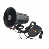 Polis Sireni Dat Dat 3 Sesli Mikrofonlu 12 Volt 40 Watt - 1