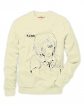 Tshirthane Tokyo Ghoul ken kaneki Sweatshirt Uzunkollu - 1