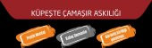Balkon Çamaşır Kurutma Askısı Dikdörtgen Küpeşte 60*25 Bronz - 3