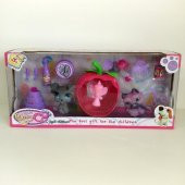 Minişler Doğum Günü Partisi Evcilik Oyunu Seti Lps Miniş Pet Oyuncakları - 1