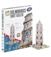 Dolmabahçe Saat Kulesi Pal 3D Maket YapBoz 93 Parça - 1