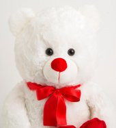 Peluş Ayı Seni Seviyorum Kalpli Ayı 50cm - 4