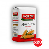 Yazar Mısır Unu 400 gr x 20 Adet Koli - 1
