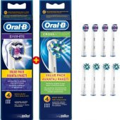 Oral-B Diş Fırçası Yedek Başlığı Fırsat Paketi 8 Adet - 1