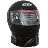 SWAN MOTOR KASKI TAM KAPALI ÇENELİ BOYUNLUKLU - 1