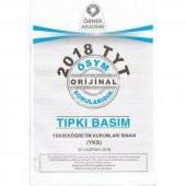Örnek Akademi ÖSYM TYT Tıpkı Basım Soru Kitapcığı - 1