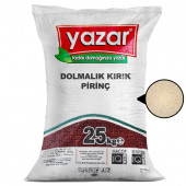 Yazar Dolmalık Baldo Pirinç Kırığı 25 kg - 1