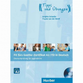 Fit fürs Goethe-Zertifikat A2 / Fit in Deutsch Lehrbuch mit Audio-CD Hueber - 1