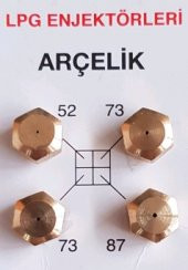 100 adet Lpg Ocak Memesi Enjektör Eski Tip4 lü set arçelik beko uyumlu - 1