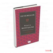 DENEMELER / MONTAIGNE LÜX KUMAŞ BEZ CİLTLİ SERT KAPAK KLASİKLER - 1
