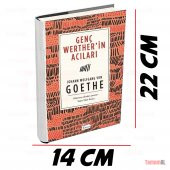 GENÇ WERTHER ACILARI GOETHE BEZ CİLTLİ SERT KAPAK DÜNYA KLASİKLER thumbnail 2