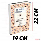 TOPLUM SÖZLEŞMESİ / ROUSSEAU LÜX BEZ CİLTLİ SERT KAPAK KLASİKLER - 2