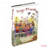 SEVGİ MASALI SAMED BEHRENGİ RENKLİ RESİMLİ HİKAYE CİLTLİ KİTAP - 3