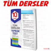 10.sınıf TÜM DERSLER YAPRAK TEST (SORU BANKASI) ELEMENT YAYINLARI - 1