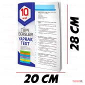 10.sınıf TÜM DERSLER YAPRAK TEST (SORU BANKASI) ELEMENT YAYINLARI - 2