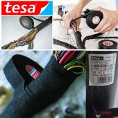 TESA (ALMAN MARKASI) TÜYLÜ BEZ KABLO İZOLASYON BANT 19X15MT - 8