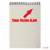 GIPTA A4 Dik Spiralli ÇİZGİLİ KARELİ PP KAPAK DEFTER (Bloknot) - 3