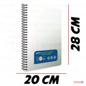 GIPTA HAFTALIK PLANLAYICI 20X28 52 HAFTA TARİHSİZ AJANDA 3410 - 1