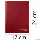 BAYINDIR (ÇOK KALİTELİ) KASA DEFTERİ 17X24 cm 160 / 320 / 365 Yap - 1