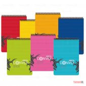 GIPTA A4 Dik Spiralli ÇİZGİLİ KARELİ PP KAPAK DEFTER (Bloknot) - 6