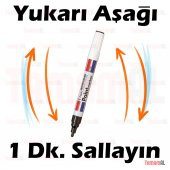 MARVY Araç OTOMOBİL SİYAH BOYA PLAKA KALEMİ (MADE in JAPON) thumbnail 6