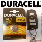DURACELL BMW 116 320 420 520 seri Kumanda pili (40 Daha Güç 2450 - 1