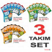 ZEKA BULMACALARI Ha Gayret Pes Etme Aman Dikkat 21 Fasikül 3 SET - 1