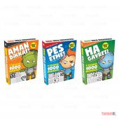 ZEKA BULMACALARI Ha Gayret Pes Etme Aman Dikkat 21 Fasikül 3 SET - 3