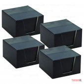 4 ADET Küp BLOKNOT 500 Yaprak 80x80 mm Kare1.hamur Beyaz kağıt - 2