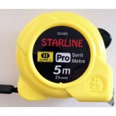 5 Mt ŞERİT METRE Profesyonel (5mx25mm) Kaliteli Class2 Powerlock - 1