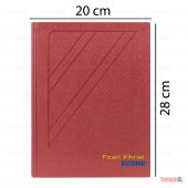 BAYINDIR 20x28 Lüx Ciltli Ticari Fihrist Kenarı Harfli Borç - 1