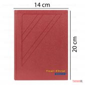 BAYINDIR 14x20 Lüx Ciltli Ticari Fihrist Kenarı Harfli Borç - 3