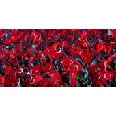 150x225 cm 1.Sınıf En KALİTE Alpaka KUMAŞ TÜRK BAYRAĞI BAYRAK - 11