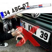 PİLOT MARKA Araç OTOMOBİL SİYAH BOYA PLAKA KALEMİ MADE in JAPON thumbnail 2