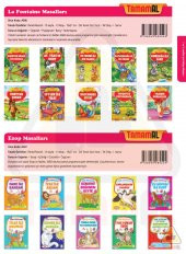 1 2 SINIF MASAL ÇANTASI ÖYKÜ HİKAYE KİTAP SETİ DİK TEMEL HARFLER - 2