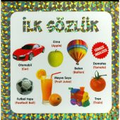 İLK SÖZLÜK İng + TR kavramlar OKUL ÖNCESİ (Sert Sayfa) 22x22cm - 1