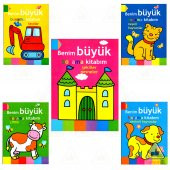 Benim Büyük Boyama Kitaplarım 5 Kitap Set (Örnekli) - 1