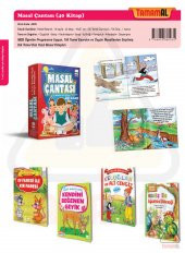 1 2 SINIF MASAL ÇANTASI ÖYKÜ HİKAYE KİTAP SETİ DİK TEMEL HARFLER - 1