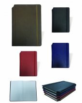 Termo Cilt Deri DEFTER Lastikli 14x20 Tarihsiz AJANDA Kalem Yuval - 5