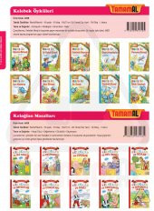 1 2 SINIF MASAL ÇANTASI ÖYKÜ HİKAYE KİTAP SETİ DİK TEMEL HARFLER - 3