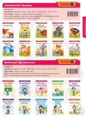 1 2 SINIF MASAL ÇANTASI ÖYKÜ HİKAYE KİTAP SETİ DİK TEMEL HARFLER - 4