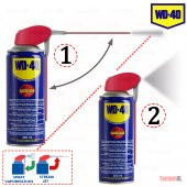 Wd 40 Çok Amaçlı Pas Sökücü Yağlayıcı 350 ml AKILLI Smart Straw - 5