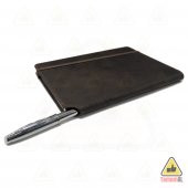 Termo Cilt Deri DEFTER Lastikli 14x20 Tarihsiz AJANDA Kalem Yuval - 10