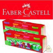 2 Adet - FABER CASTELL 4 RENK OYUN HAMURU SU BAZLI 2x440gr - 1